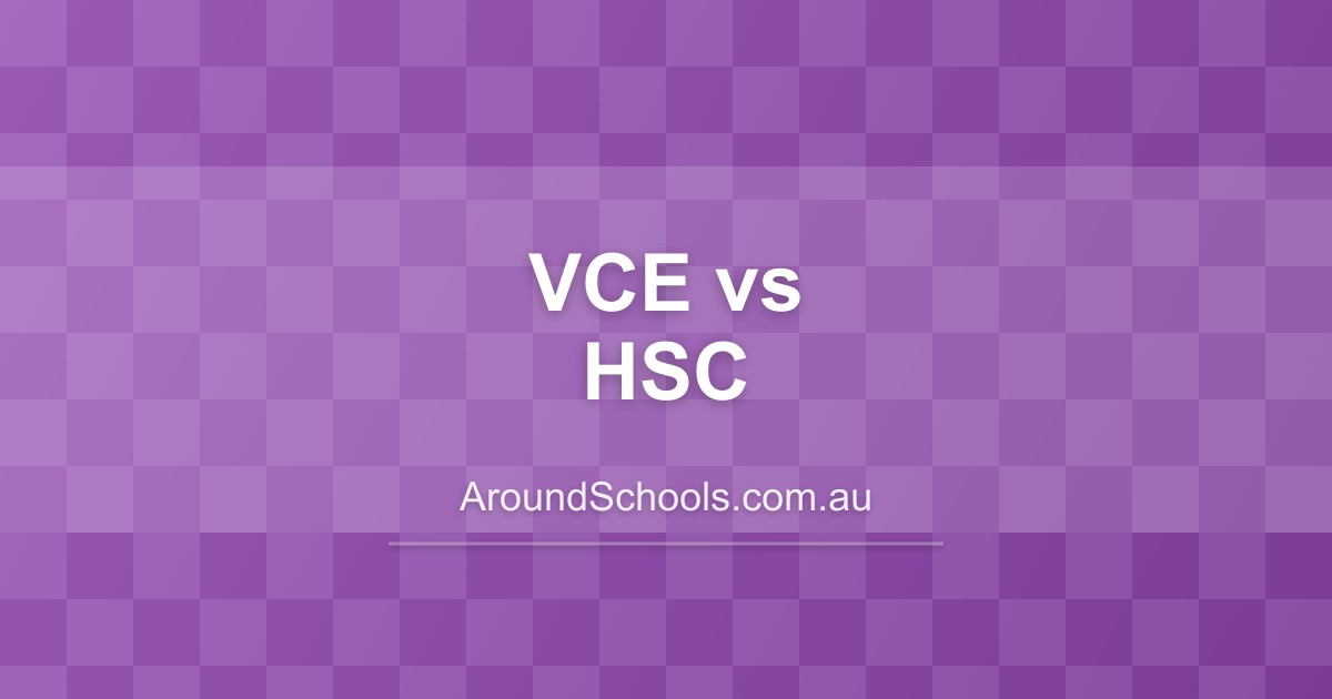 VCE vs HSC vs QCE vs SACE: Complete Australian Year 12 Comparison Guide 2025